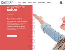 Tablet Screenshot of dolsan.ch
